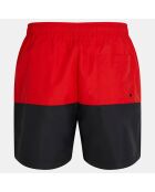 Short de Bain intense power-s rouge/noir