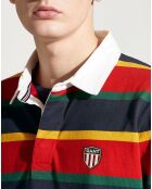 Polo Regular Fit Rugby multicolore