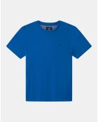 T-Shirt Regular Fit uni Yok bleu moyen