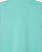 Polo Regular Fit uni piqué vert clair