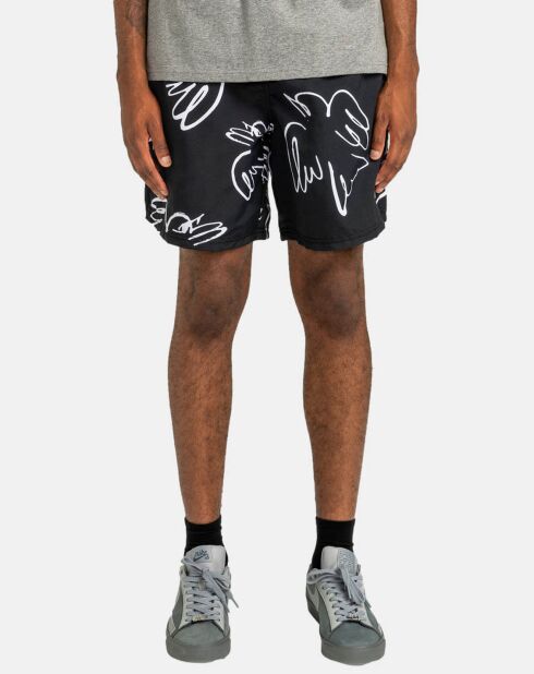 Short Chillin Hybrid noir/blanc