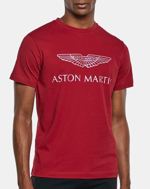 T-Shirt Regular Fit Aston Martin Racing rouge