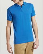 Polo en Jersey Regular Fit uni Smart bleu moyen