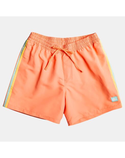 Pantalones cortos de baño naranja claro