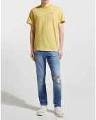Classics Gelb/Weiß gestreiftes T-Shirt