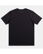 T-Shirt manches courtes logo octogonal noir