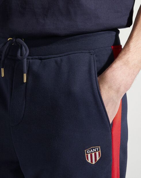 Jogging ajusté bleu foncé