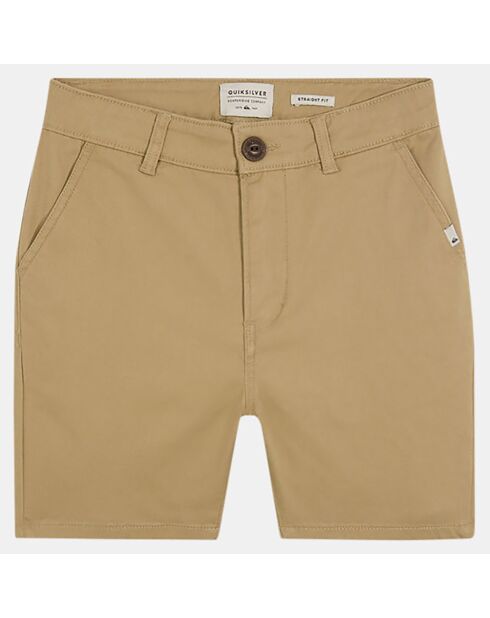 Short chino beige