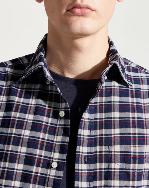Chemise Regular Fit Oxford à carreaux multicolore