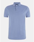 Polo en Jersey Regular Fit uni Smart bleu