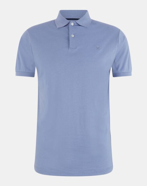 Polo en Jersey Regular Fit uni Smart bleu