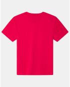 T-Shirt Regular Fit uni Yok rose fushia