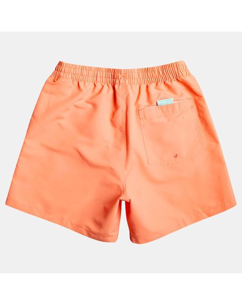 Pantalones cortos de baño naranja claro