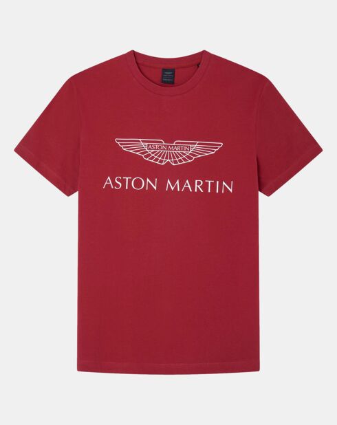 T-Shirt Regular Fit Aston Martin Racing rouge