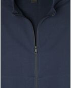 Sweat zip montant Sport bleu marine