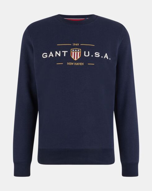 Sweat Bande bleu foncé