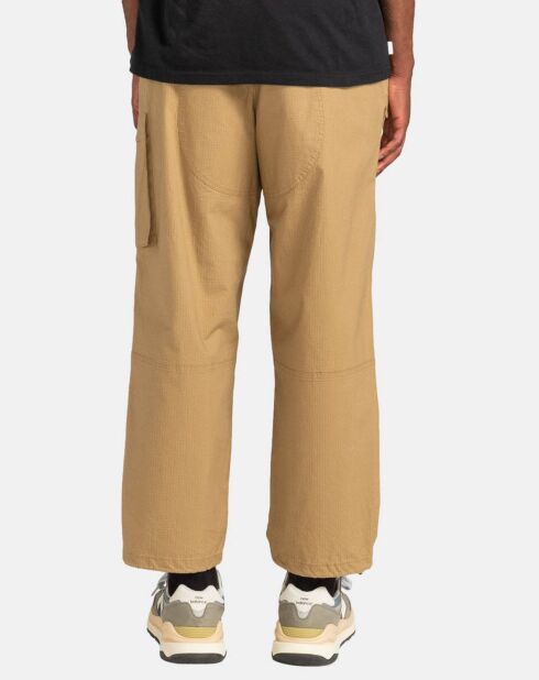 Pantalon ample Chillin Travel beige