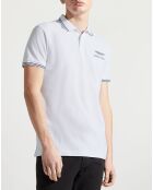 Polo Regular Fit uni Aston Martin Racing Logo blanc