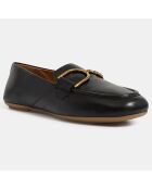 Mocassins en Cuir Palmaria noirs