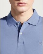 Polo en Jersey Regular Fit uni Smart bleu