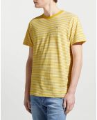 Classics Gelb/Weiß gestreiftes T-Shirt