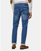 Jean Slim Fit Wash Flex bleu moyen