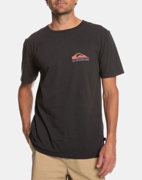 Schwarzes T-Shirt aus 100% Bio-Baumwolle