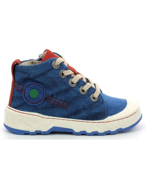 Baskets Kickrup bleu/rouge