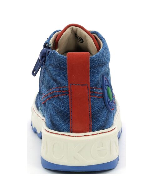Baskets Kickrup bleu/rouge