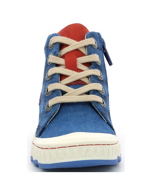 Baskets Kickrup bleu/rouge