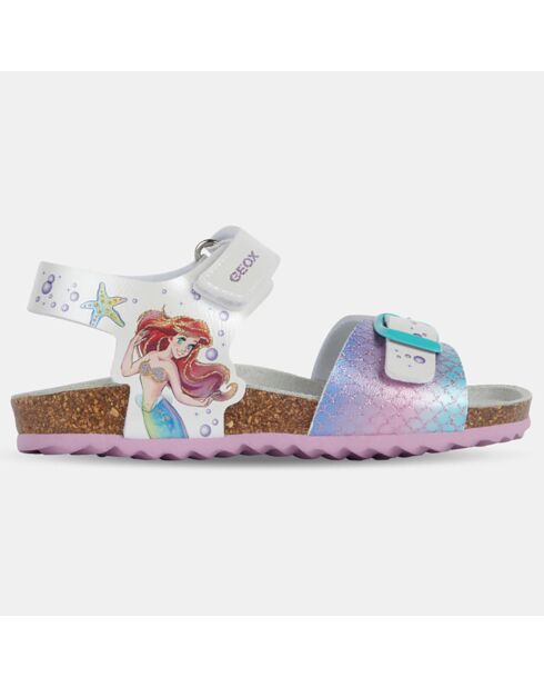 Sandales Ariel multicolores