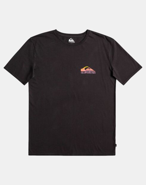 Schwarzes T-Shirt aus 100% Bio-Baumwolle