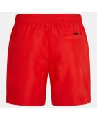 Short de Bain core logo tape-s rouge