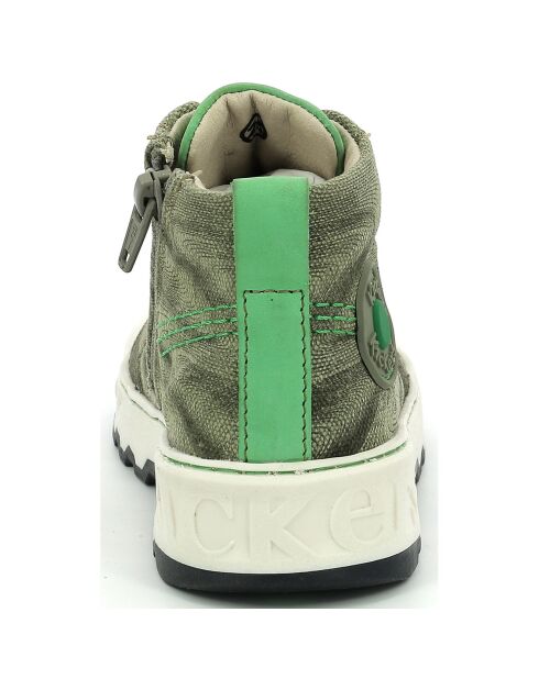 Baskets Kickrup kaki/gris