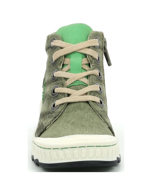 Baskets Kickrup kaki/gris