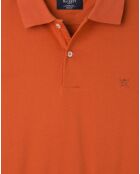 Polo en Jersey Regular Fit uni Smart orange moyen