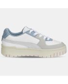 Baskets en Cuir Cali Dream blanc/bleu