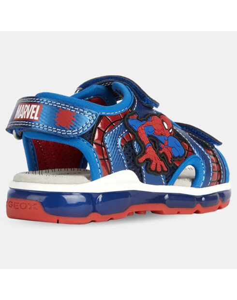 Sandales Android bleu/rouge