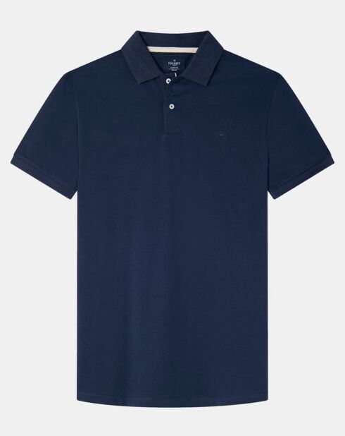 Polo en Jersey Regular Fit uni Smart bleu marine