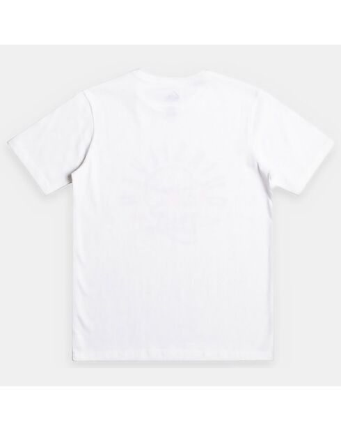 T-Shirt manches courtes tête de mort blanc