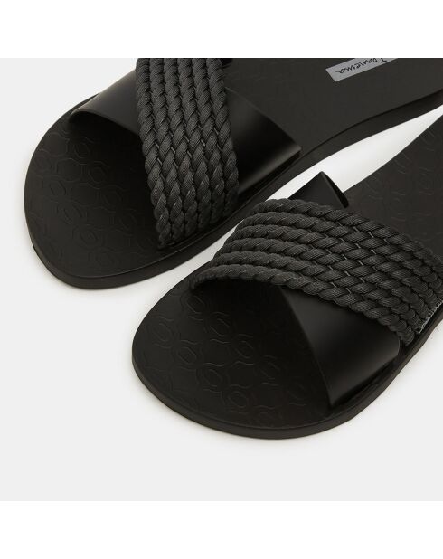 Street II zwarte muiltjes