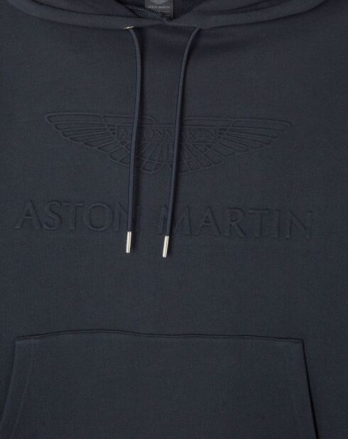 Sweat à capuche Aston Martin Racing bleu marine