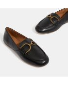 Mocassins en Cuir Palmaria noirs