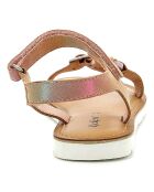 Sandales en Cuir Braska rose/rainbow