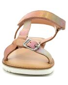 Sandales en Cuir Braska rose/rainbow