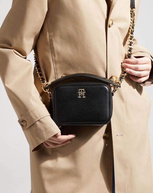 Mini sac à main Chic Trunk noir - 12x17x6,5 cm