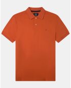 Polo en Jersey Regular Fit uni Smart orange moyen