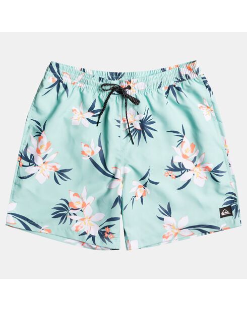 Short de Bain vert/multicolore