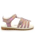 Sandales en Cuir Gilianna rose/rainbow