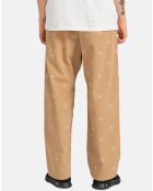 Pantalon Regular Fit Chillin Twill beige